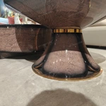 Designer Nesting Coffee Tables with Organic Curves and Layered Silhouettes